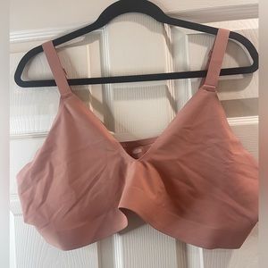 Parade smooth lift triangle seamless bralette in hot honey size 3XL